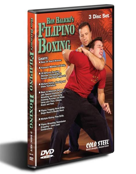 cold steel filipino boxing|Cold Steel Ron Balicki's Filipino Boxing DVD .